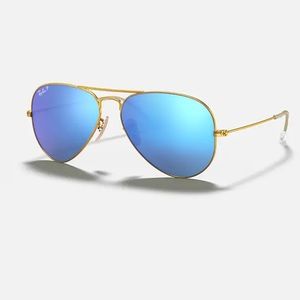 Aviator Polarized Ray Bands (Blue Reflective)